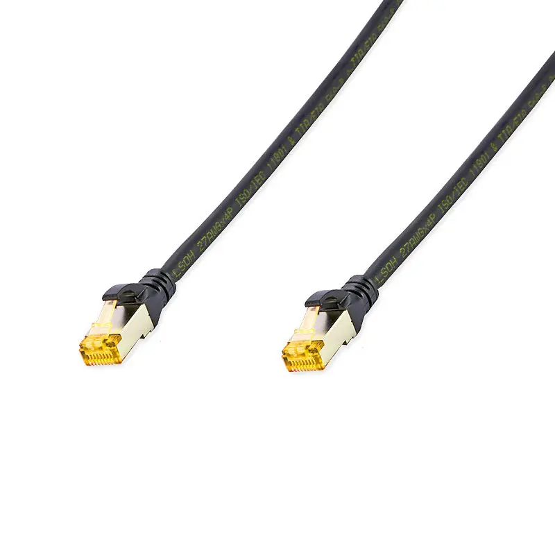 (3pcs/Pack) 10Gigabit CAT6A SFTP Notebook linksNetwork Patch Cable Shielded LSOH/LSZH (0.5M/1M/2M/3M/5M, 3 Colors For Optional)