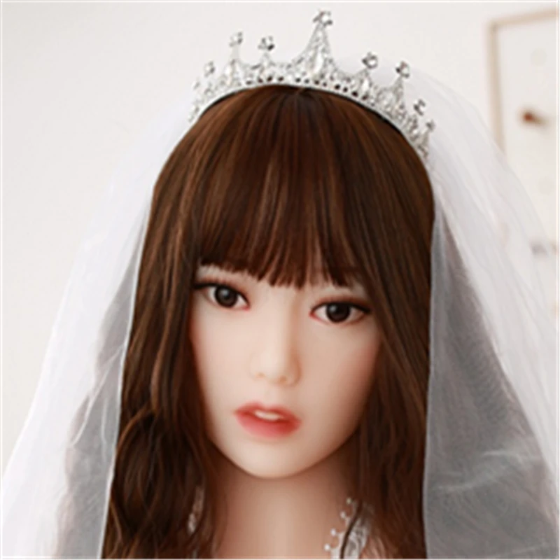 

U2 Delicate face Lifelike Sex Doll Head Silicone Material Metal Frame Beautiful Facial Features Enjoy The Oral Sex Of Love Dolls