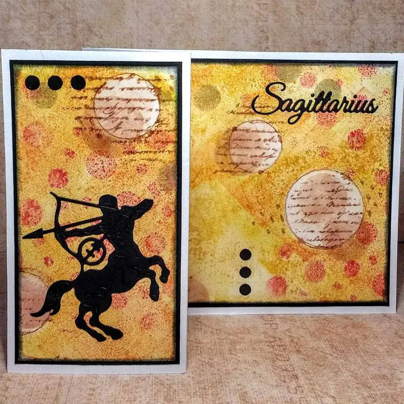 Sagittarius Constellations Series 2020 New Metal Cutting Dies Scrapbooking DIY Card Album Paper Decoration Craft Embossing Die