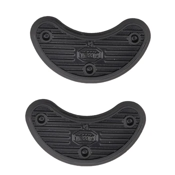 신발 밑창 뒤꿈치 팁 6 개 접착제 미끄럼 방지 고무 신발 보호대 수리 3.1mm 