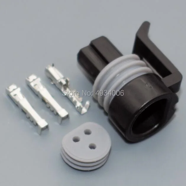 Worldgolden 3pin car waterproof automotive oil Fuel Pressure Sensor Connector plug 12110192 12065287 12078090 0441004