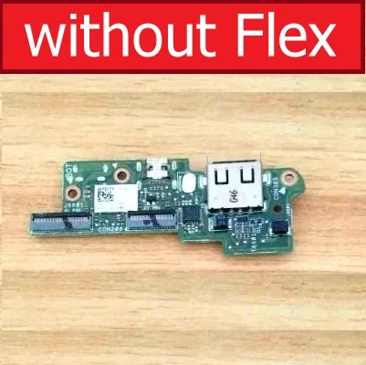 Charger USB Jack Port Board With Flex Cable For Dell Venue 11 Pro 7140 Charging Dock Plug Connector Board Tablet Repair Parts