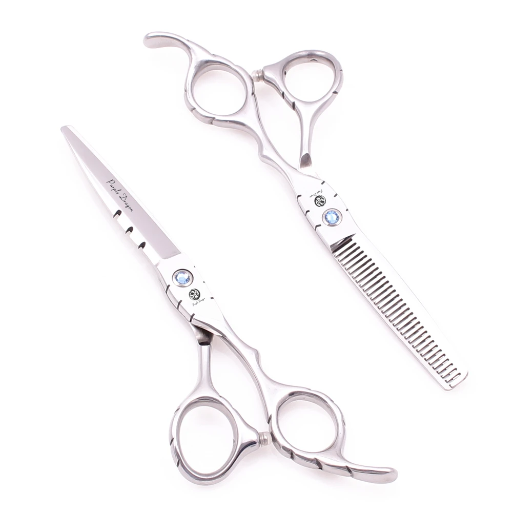 Haar Schere 5,5 "6" Lila Drachen Edelstahl Professionelle Friseur Schere Effilierschere Haar Schere Dropshipping Z1010 – Detail 4