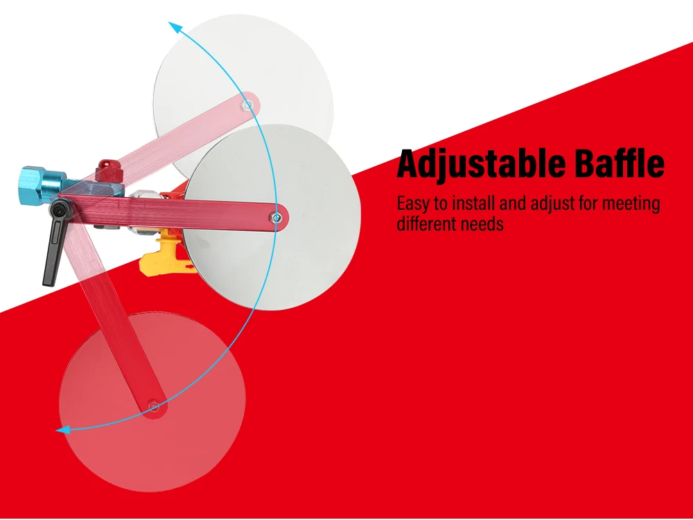 Spray Guide Tool Color Separation Baffle for Airless Spraying Machine