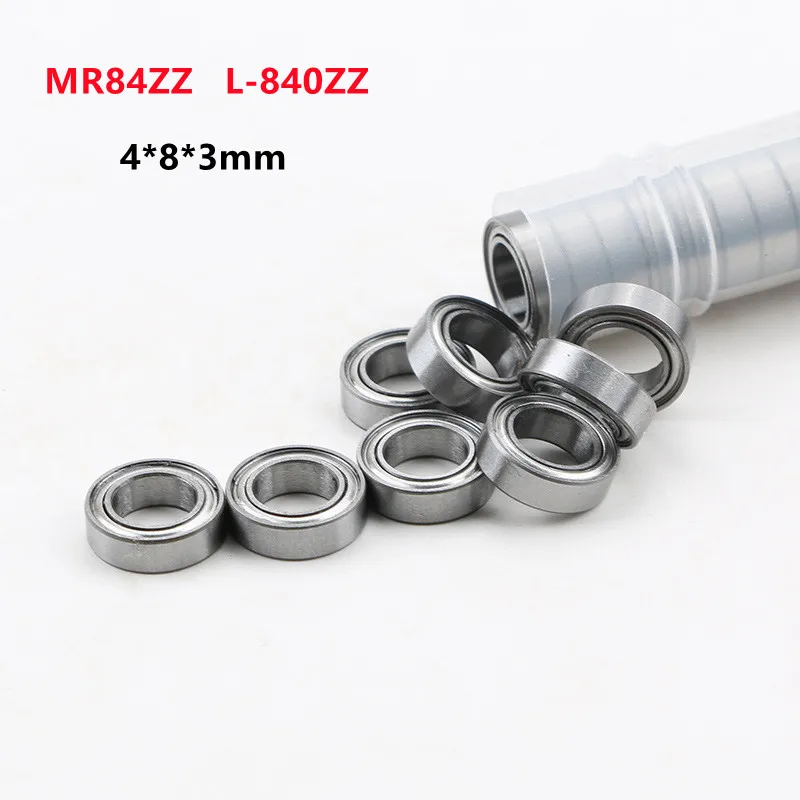 

50pcs-500pcs miniature bearing MR84ZZ 4*8*3mm L-840ZZ deep groove ball bearings MR84 MR84Z MR84-2Z 4x8x3 mm