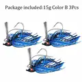 3pcs 15g Color B