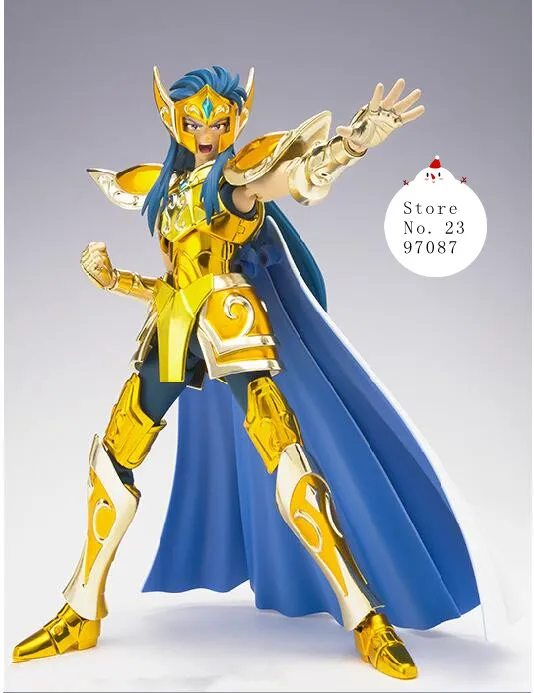 

New arrival high quality Metal Club S -stemple Aquarius Camus OCE CoLOR Saint Seiya Cloth Myth Gold Ex Action Figure Toy