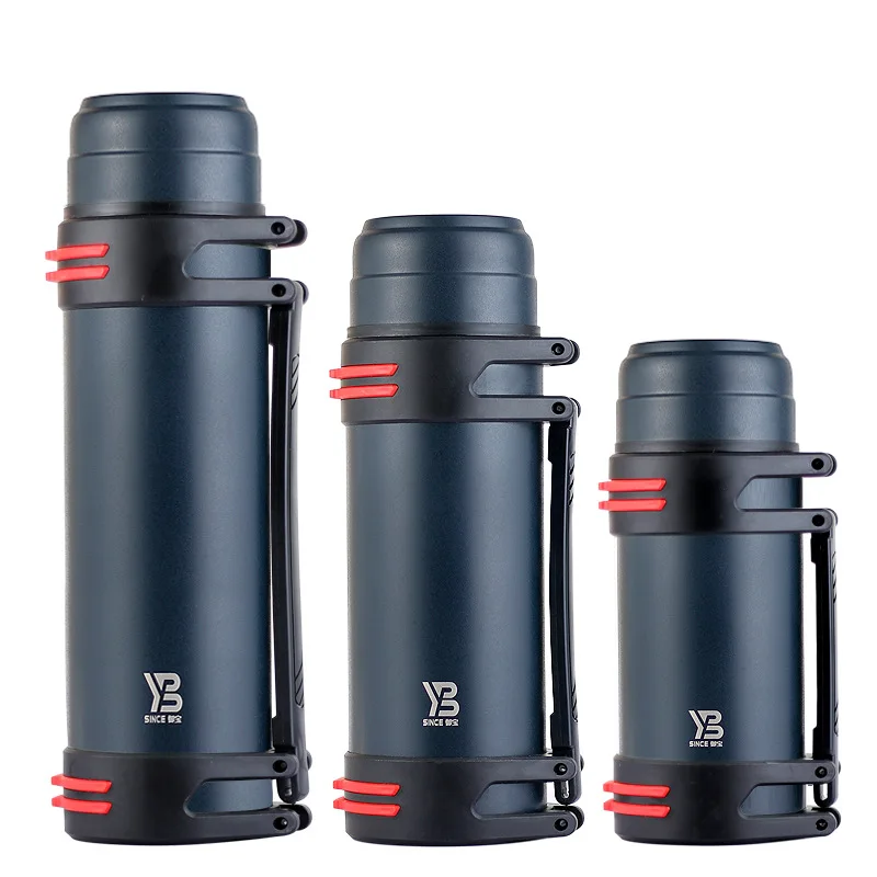 1.6L/2L/2.5L Thermos Flask Stainless Steel Thermos Large Capacity Thermos Cup Coffee Mug Water Bottle Thermos Bottle