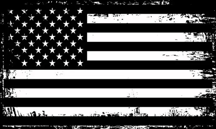 America flag white and black star strip custom hobby business history banner flag 90x150cm