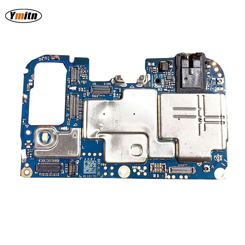 

Ymitn Electronic panel mainboard Motherboard unlocked with chips Circuits flex Cable For Huawei honor 8c BKK-AL10