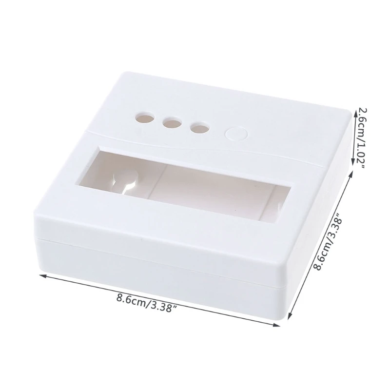 86 Plastic Project Box Enclosure Case for DIY LCD1602 Meter Tester With Button Wholesale