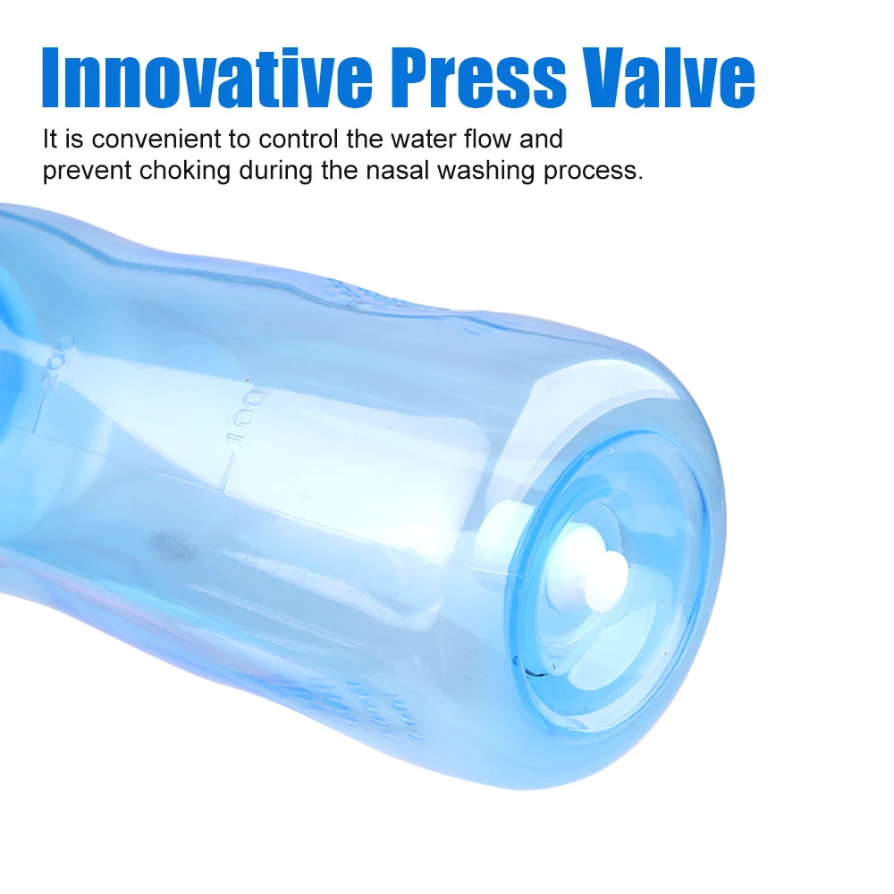 Nose Wash System Sinus & Allergies Relief Nasal Pressure Rinse Neti Pot Nose Trimmer Drop Shipping