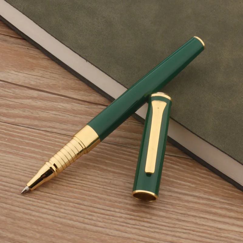 High Quality JL 220 Rollerball Pen Dark Green Business Office School Supplies Ballpoint Ink Pens