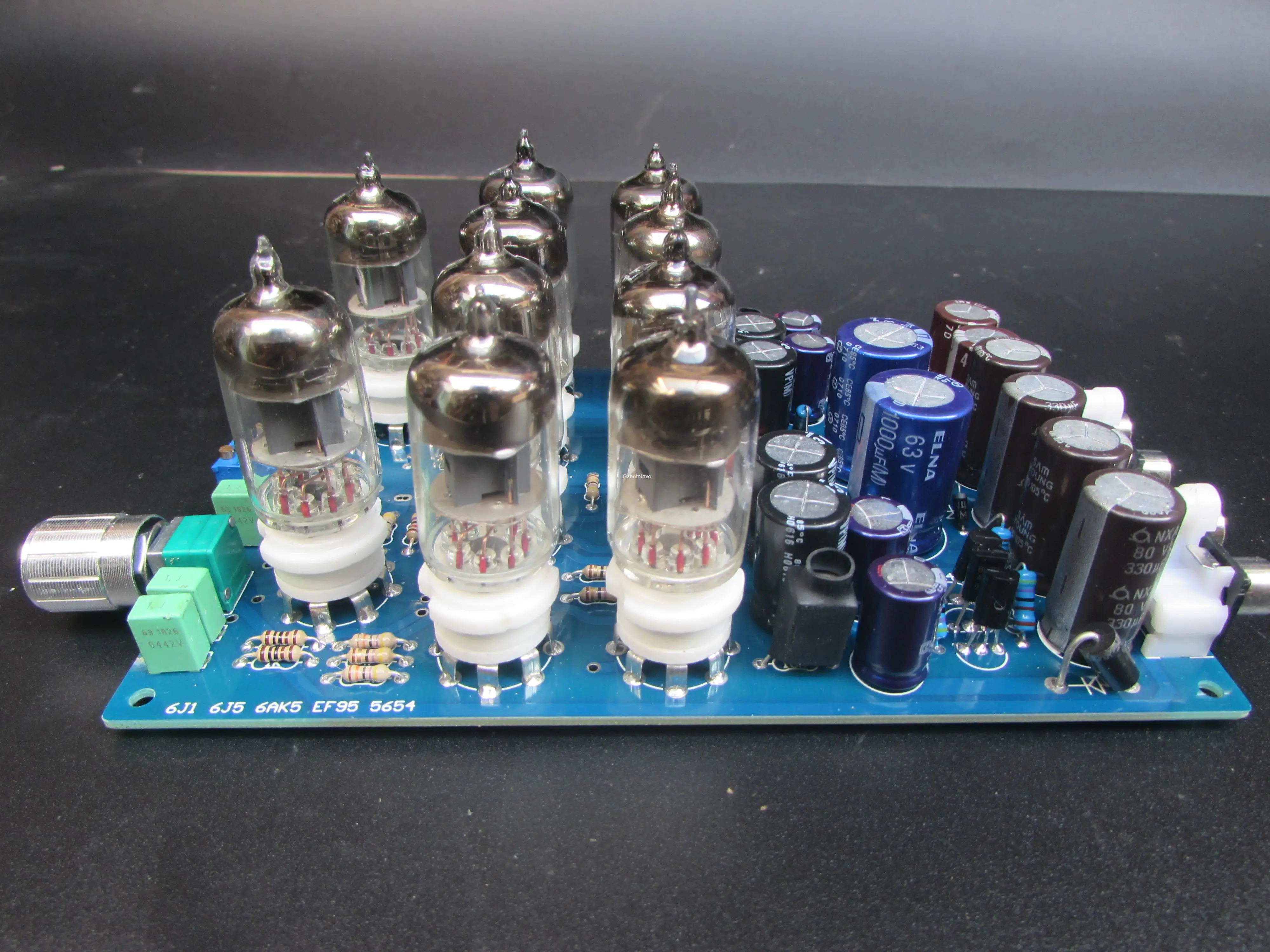 

6J1 Valve Tube Headphone Amplifier/ Pre-Amp Audio HiFi Stereo Assembled Board