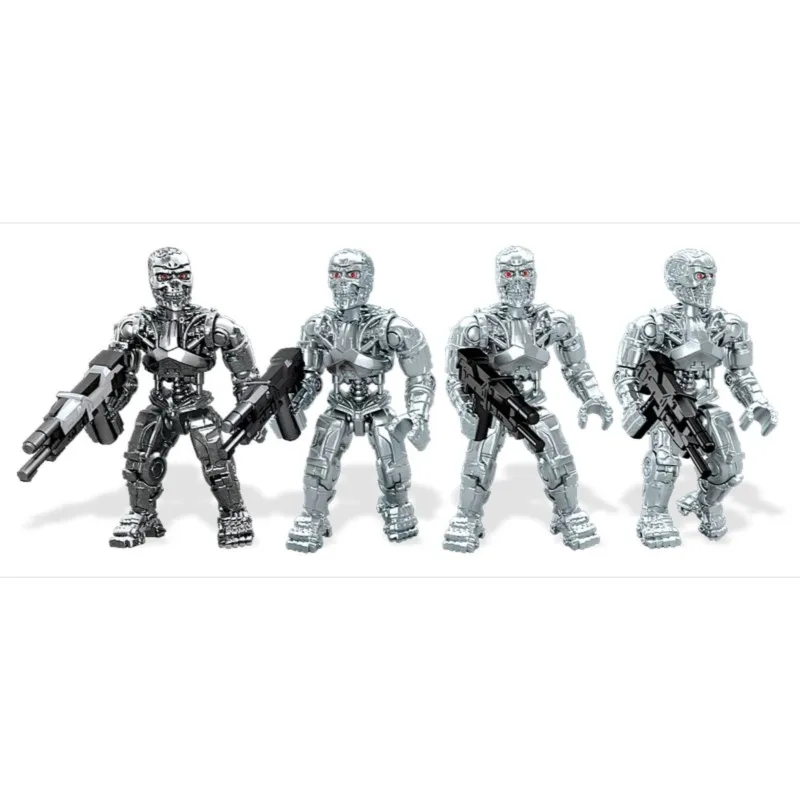 Action Figure TERMINATOR: Genisys T-800 Figure Toys MEGA Building Bloks