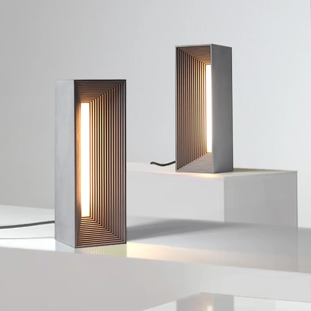 Nicole Concrete Lights Silikonowa forma DIY Ręcznie robiona forma lampki nocnej do sypialni z akcesoriami Narzędzia do dekoracji wnętrz