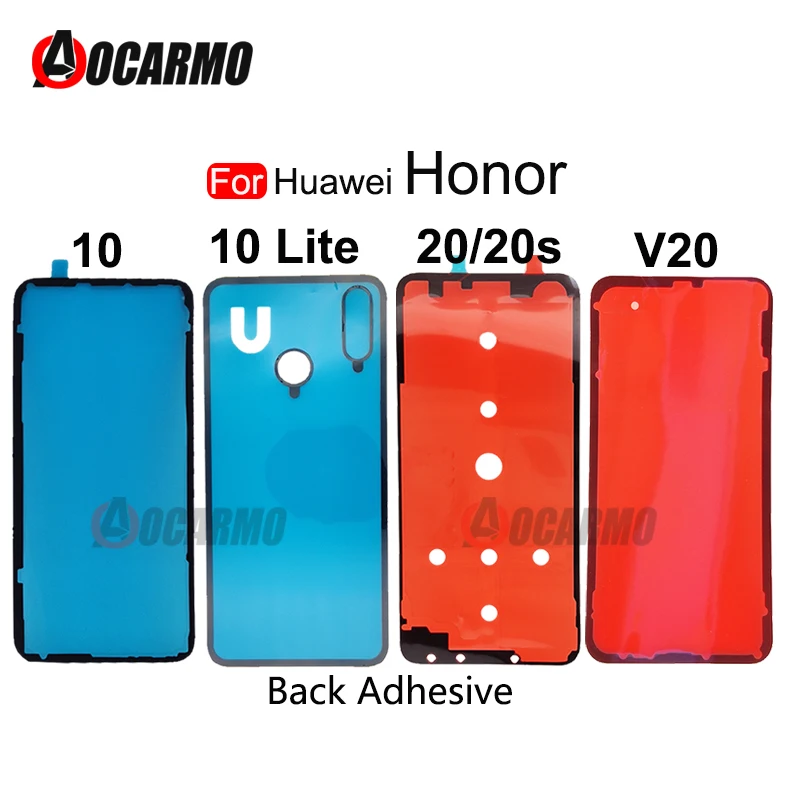 For Huawei Honor 10 8X Back Cover Adhesive Rear Sticker Glue Tape For Huawei Honor 10 Lite 20 20s V20