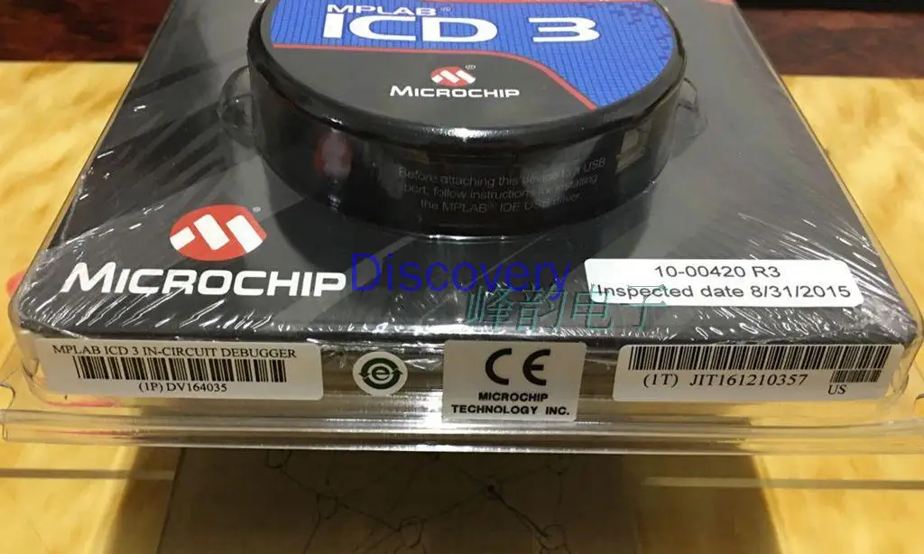 MPLAB ICD3 مصححة على الانترنت المستوردة DsPIC برمجة محاكي DV164035