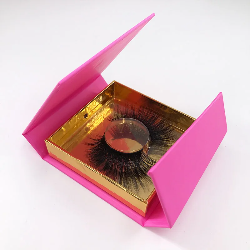 NEW 25mm False Eyelashes Packaging Box Lash Boxes Glitter Holographic Handbag for Lashes