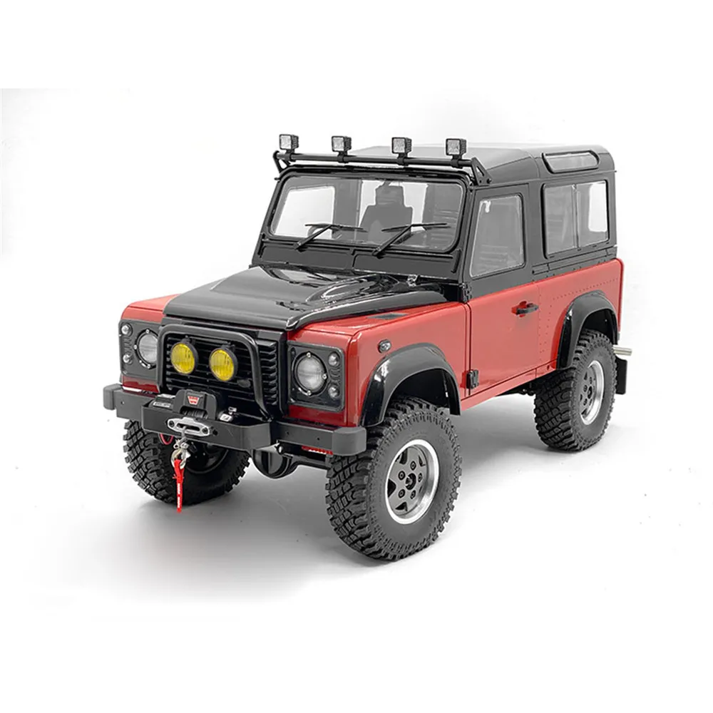 Stainless Steel Roof Roll Cage With Spotlight for RC4WD New 2015 D90 SVU D90 Pickup RC Truck Shell Modification Kits