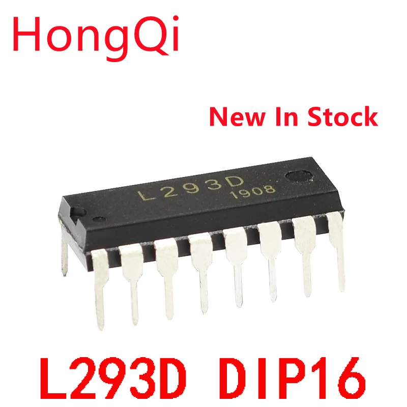 5PCS L293D L293 293 DIP-16 Stepper Driver Chip IC 100% New