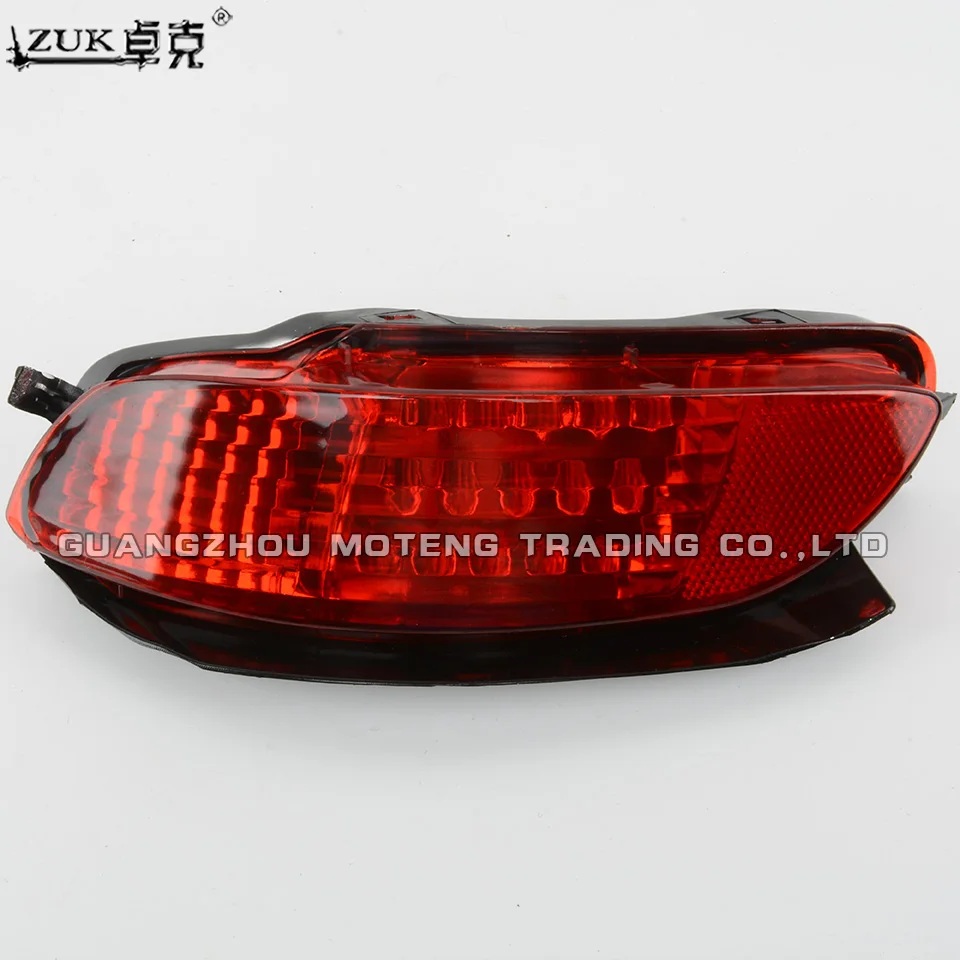 ZUK 2PCS LED Rear Bumper Fog Light Lamp Reflector For LEXUS RX300 RX330 RX350 RX400H 2003 2004 2005 2006 Harrier HV Car Styling