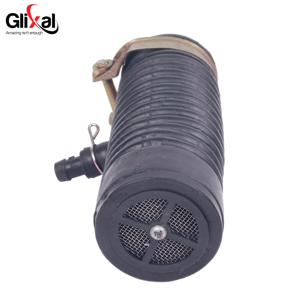 Glixal Long Intake Breather Tube for GY6 49cc 50cc 80cc 100cc 4-stroke QMB139 139QMB Engine Air Filters Air Box