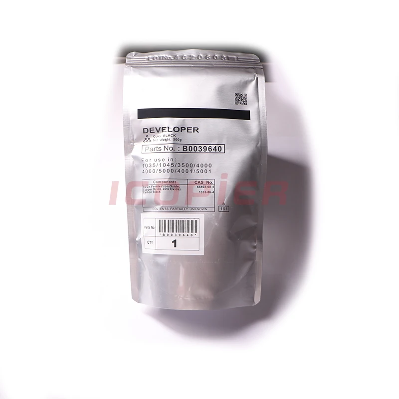 500g desarrollador para Ricoh MP4000 MP5000 MP4001G MP4002 MP5001G MP5002 hierro en polvo MP 4000 de 5000 de 4001G 4002G 5001g 5002