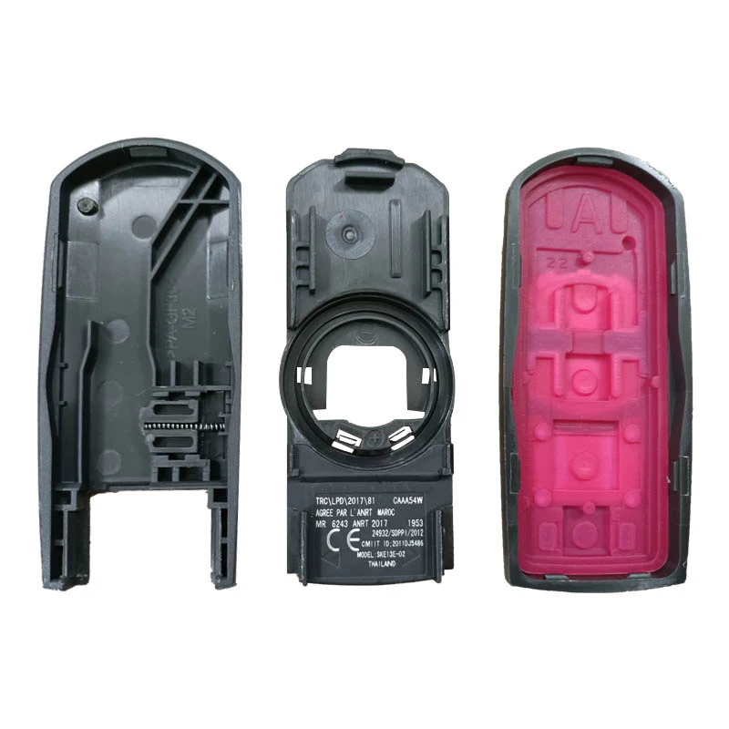CN 026016 Aftermarket 3 przyciski inteligentny kluczyk samochodowy Model SKE13E-01 SKE13E-02 sterowanie 433 mhz dla MAZDACX-3 CX-5 Axela Atenza