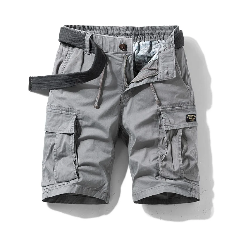 EAEOVNI Quần Shorts Ngụy Trang Nam Mùa Hè Bán Cotton Nam Ngắn Quần Quần Áo Thoải Mái Cam Phối Áo Quần Shorts