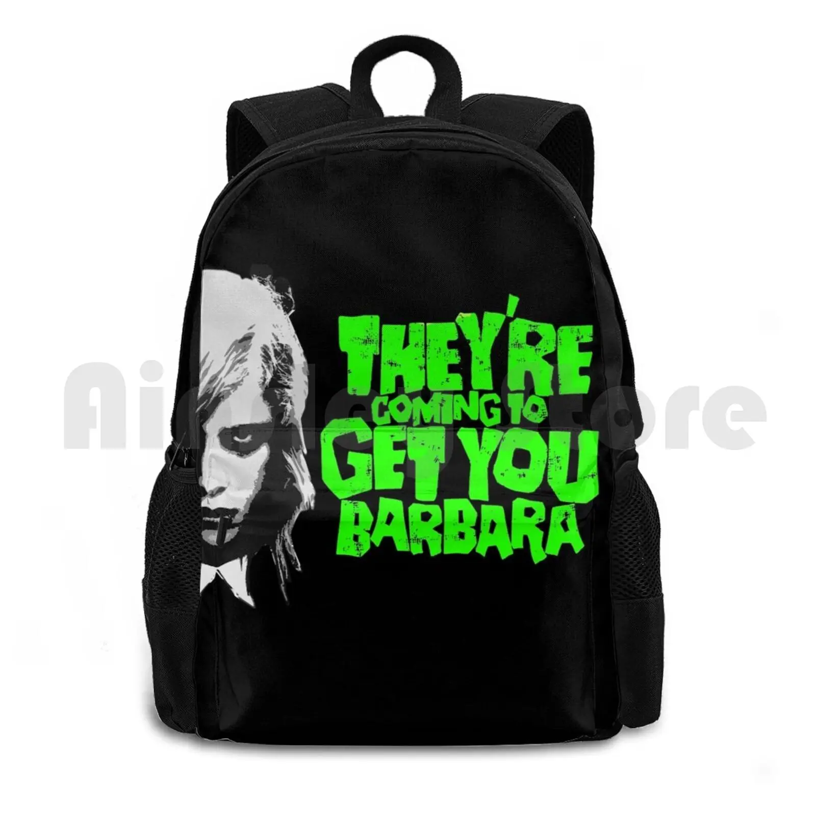 

Barbara 5 Outdoor Hiking Backpack Waterproof Camping Travel Night Of The Dead Living Death Horror Movie Zombie Black White