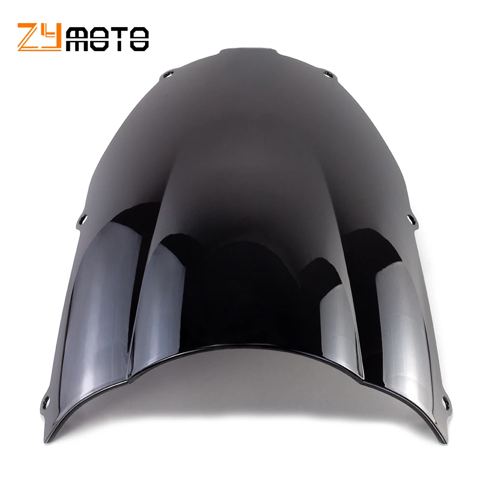 For KAWASAKI Ninja ZX6R ZX636 2000 2001 2002 ZX 6R 636 Motorcycle ABS Plastic Windscreen Windshield Ninja ZX6R ZX636