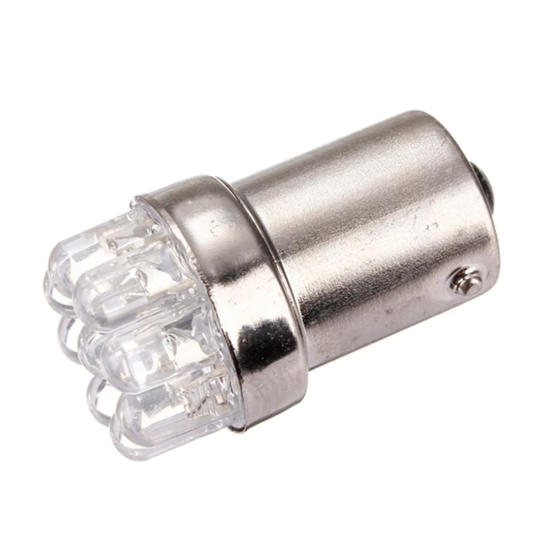 10ชิ้น/ล็อตAmberสีเหลืองDC12V BA15S 1156 9 LEDไฟท้ายอัตโนมัติไฟเลี้ยวหลอดไฟที่จอดรถหลอดไฟสนับสนุนdropshipping