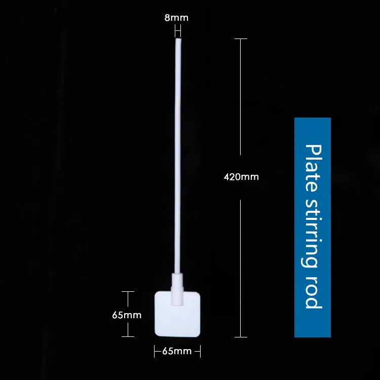 laboratory Fityle PTFE Coated Stainless Steel Electric Overhead Stirrer Mixer Shaft Stirring Rod Lab Utensils Supplies