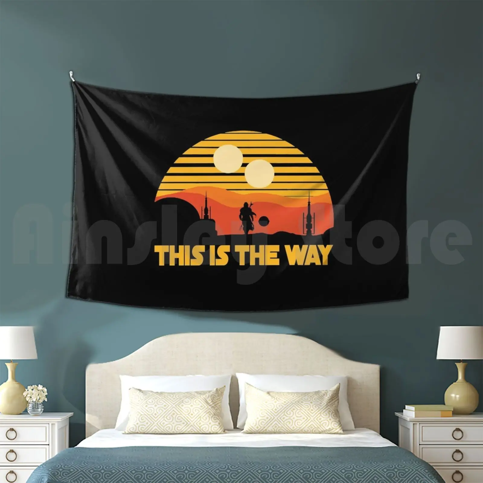 The Tatooine Clone War Customized Tapestry The The Ugly Skywalker I Have Spoken Bounty Clone