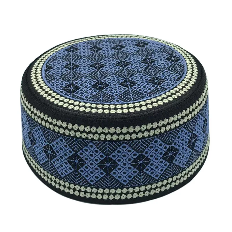 Sombreros de oración musulmanes para hombres, bordado de algodón, ocio, Arabia Saudita, sombrero islámico, turbante musulmán, gorra judía, pañuelo
