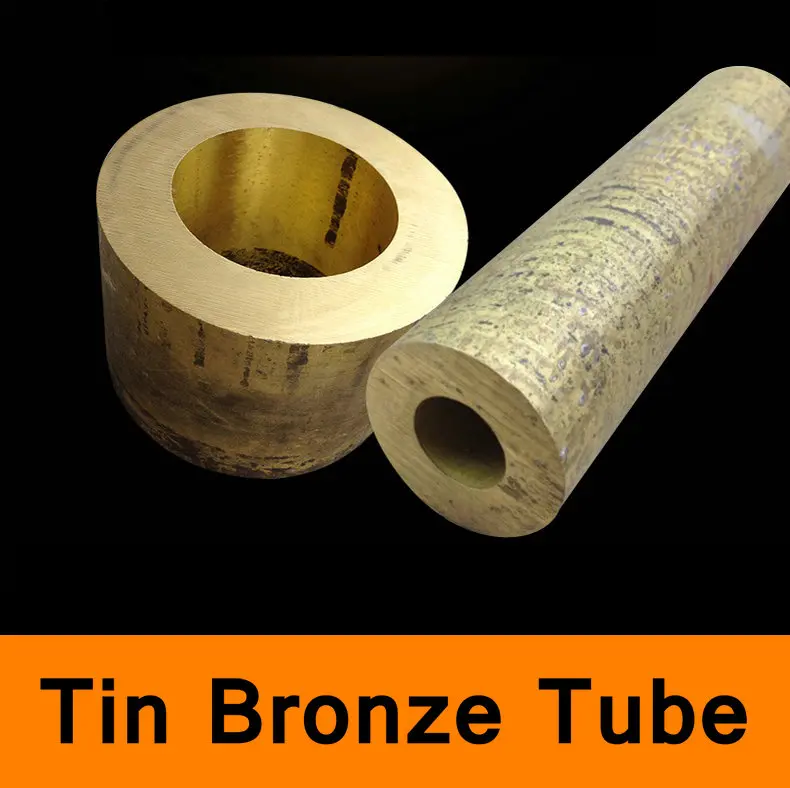 

Tin Bronze Tube Pipe or Bar Raw Material for Valves Heat Exchanger Seawater Resists Corrosion Boiler Ship DIY Building