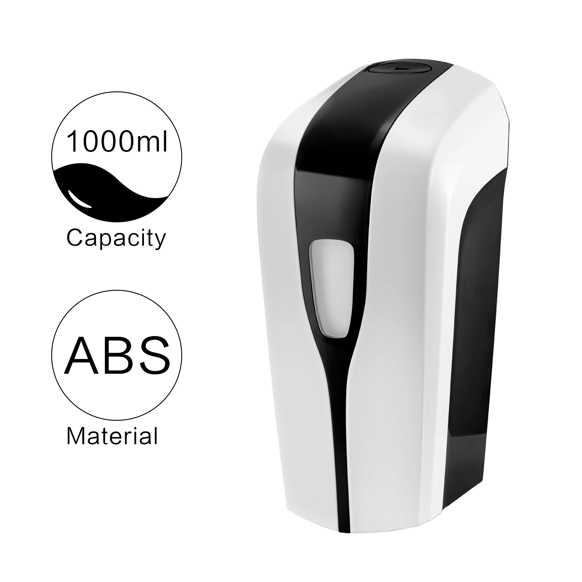 1L Automatic sensor soap dispenser non-contact sensory hand anitizer shampoo detergent dispenser wall-mounted for bathroom