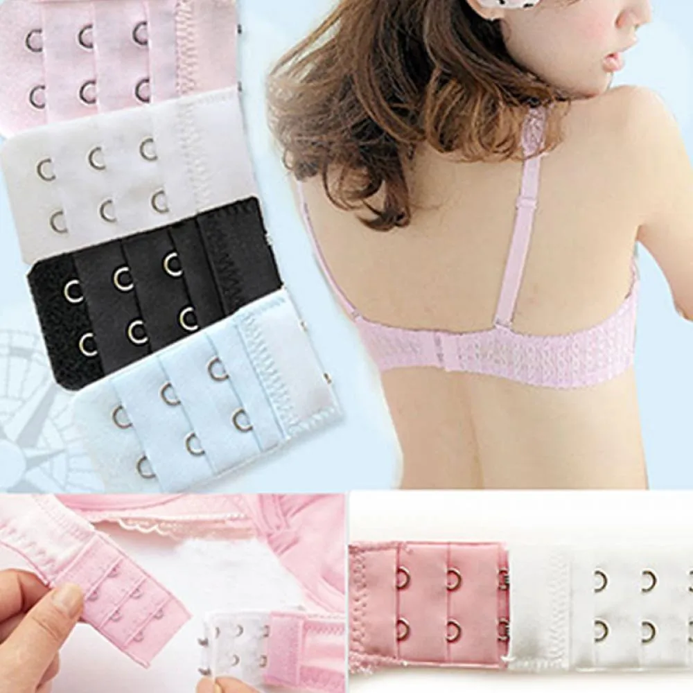 

5pcs/set Ladies Bra Extender Bra Extension Strap Women's Underwear Expander 2 Hooks