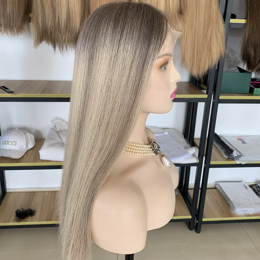 

2021 Hot Selling 100% European Human Hair lace Top Jewish Wig Kosher Wigs Free Shipping
