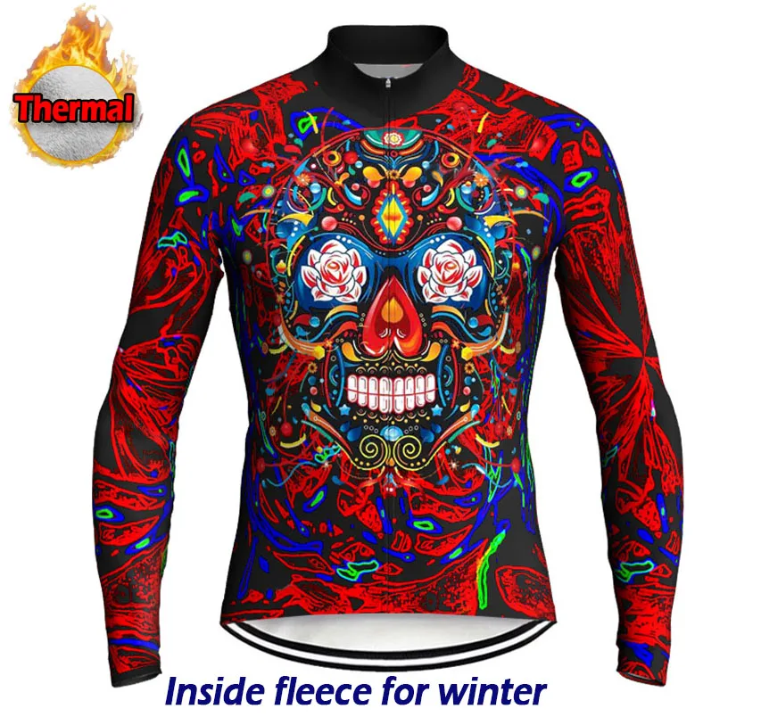 

Pro Winter Quality Thermal Fleece Cycling Bicycle Mtb Motorcycle Uniform JACKET 2021MAN Unique design Warm bike Jersey TOPS