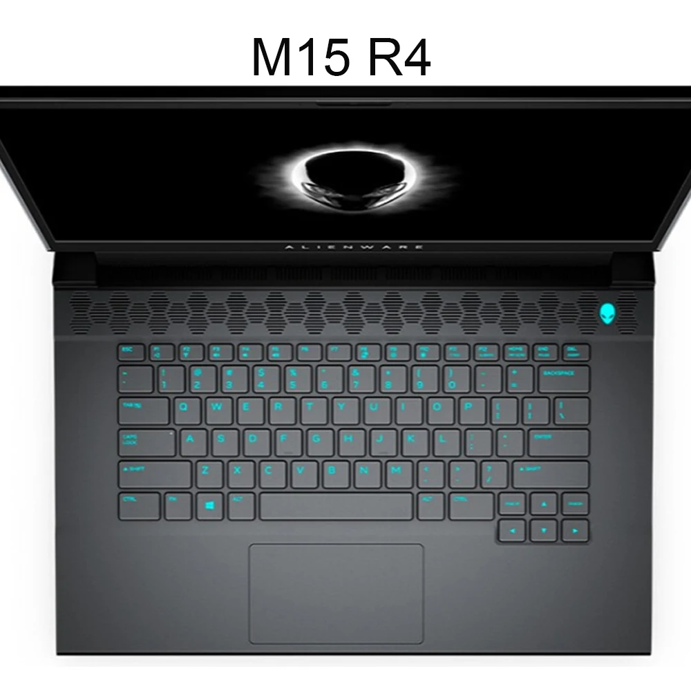 New Keyboard Covers M15 for Dell Alienware M17 R4 17.3 and M15 R4 15.6 2021 TPU clear gaming laptop keyboards protector cover
