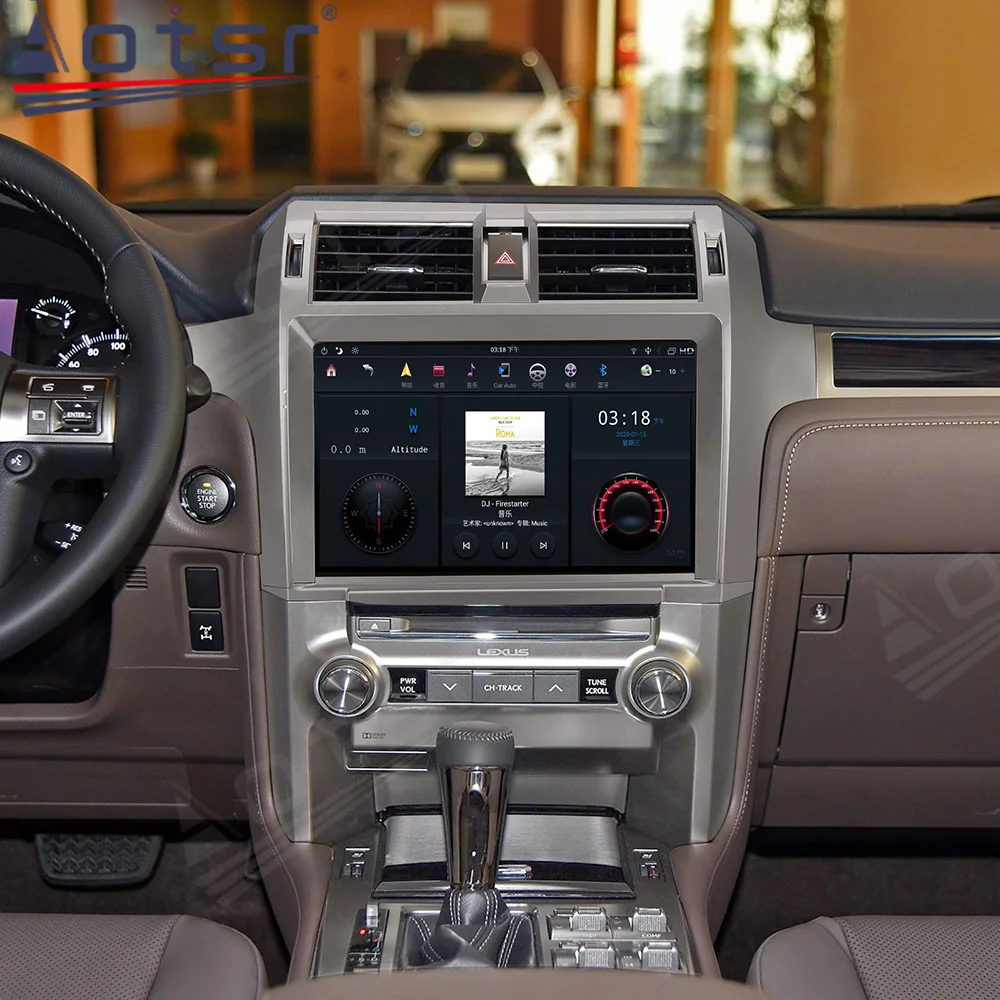 Android 11 For Lexus GX460 GX400 2010 2011 - 2019 Car GPS Navi Carplay IPS Screen Stereo Multimedia Player Radio Auto Head Unit