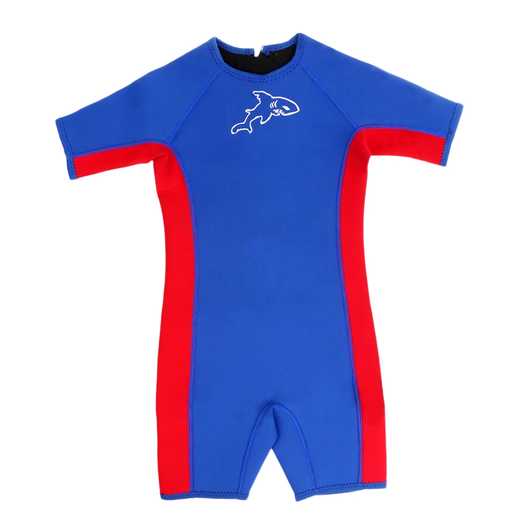 

Kids Wetsuit 3mm Premium Neoprene Youth Surfing Swimming Full Back Zipper Spring Suit All Sizes