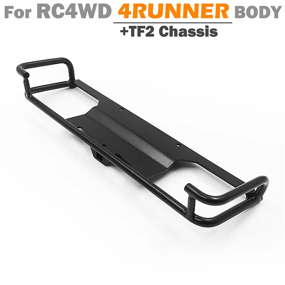 Stainless Steel Rear Back Bumper for RC4WD 4RUNNER RC Car Rear Bumper DIY Part