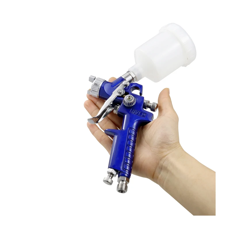 Airbrush 0.8/1.0mm Nozzle Professional HVLP Spray Guns Sprayer Paint Airbrush Mini Spray Gun for Painting Cars Aerograph Tool