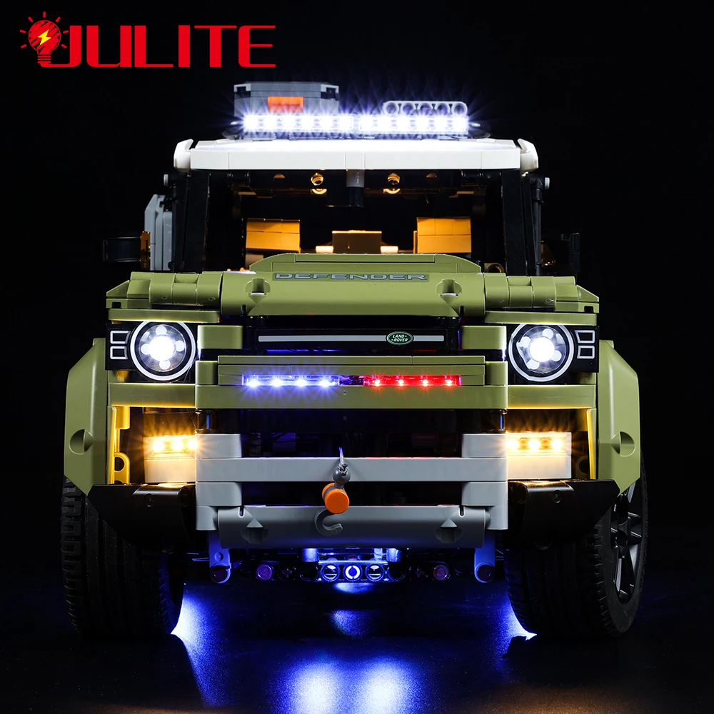 Kit de luz LED para coche Defender de la serie Technic 42110, juguete de manualidades, no incluye bloques de construcción