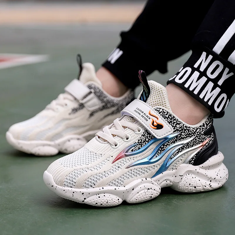 Kids Outdoor Non -slip Sneakers Casual Lightweight Running Shoes Children's Shoes Boys Girls Casual Leather Sneakers