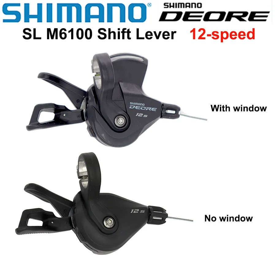 Shimano Deore 12v M6100 12 Speed Derailleurs Groupset Mountain Bike M6100 Shifter Rear Derailleur Sunshine Cassette 46T 50T 52T