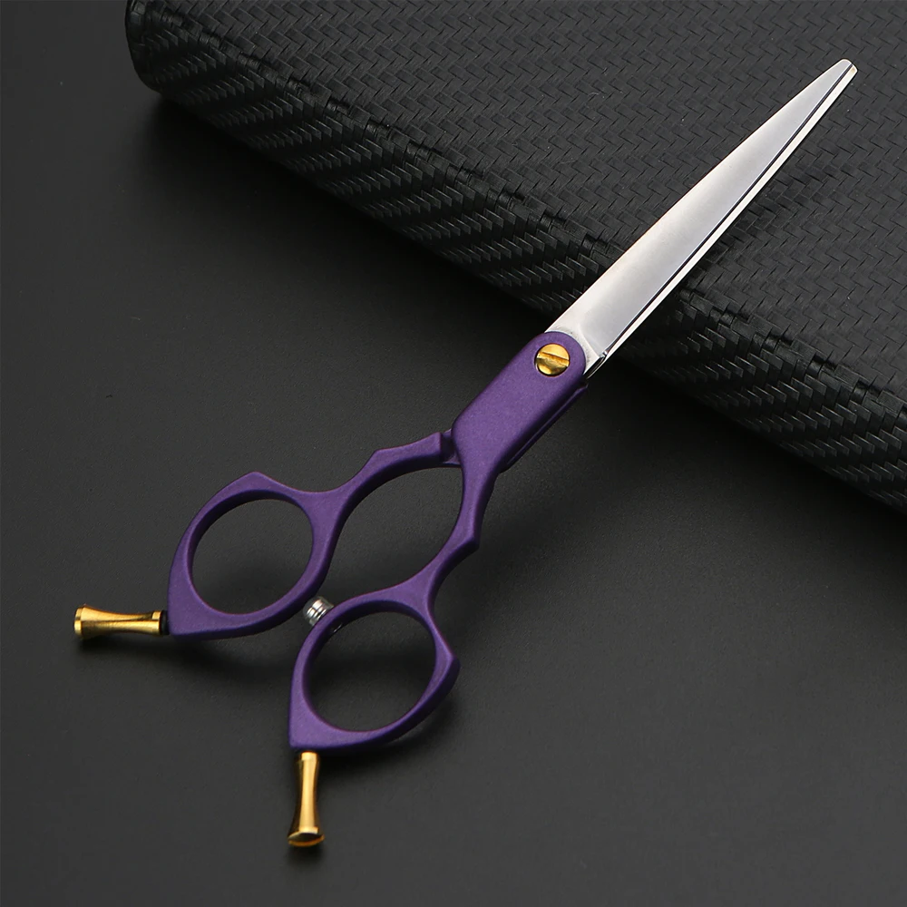 

6 Inch Pet Grooming Scissors Cats and Dogs Hair Seam Scissors Up and Down Curved Scissors Sharp Haircut Pet Tool Set